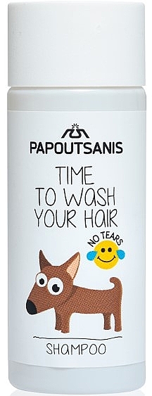 Haarshampoo für Kinder - Papoutsanis Kids Time To Wash Your Hair Shampoo — Bild N1