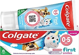 Kinder-Zahnpasta 0-5 Jahre  - Colgate Kids First Smiles Toothpaste — Bild N1