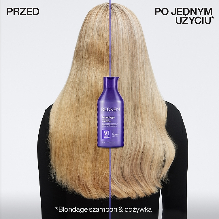 Anti-Gelbstich Conditioner für blondes Haar - Redken Color Extend Blondage Conditioner — Bild N3