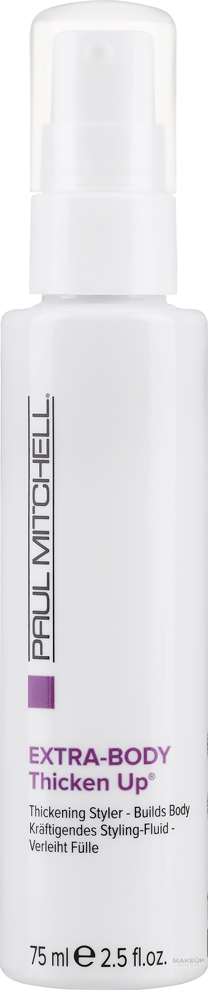 Stylingfluid für mehr Volumen - Paul Mitchell Extra-Body Thicken Up — Bild 75 ml