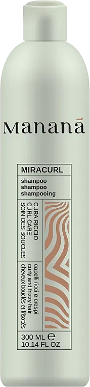 Shampoo für lockiges Haar - Manana Miracurl Shampoo — Bild N1