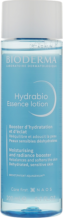 Feuchtigkeitsspendende Gesichtslotion für sensible Haut - Bioderma Hydrabio Essence Lotion — Bild N1