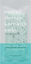 Düfte, Parfümerie und Kosmetik Kühlende Maske in Kniesocken für die Beine - Voesh Cooling Therapy Knee High Socks