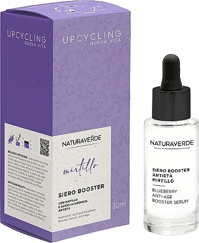 Anti-Aging-Gesichtsserum - Naturaverde Bluberry Anti-Age Booster Serum — Bild N1