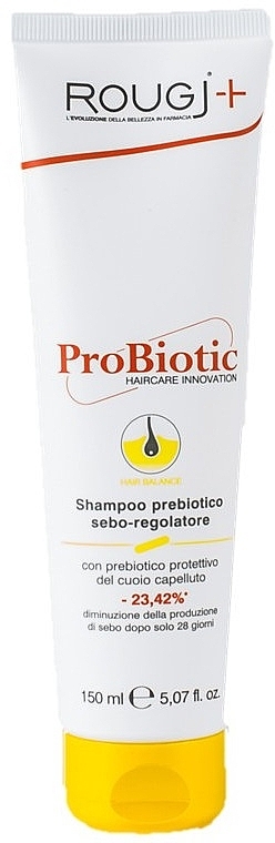 Probiotisches Anti-Sebum-Shampoo - Rougj+ ProBiotic Shampoo Sebum-Regulator — Bild N1