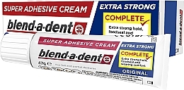 Haftcreme für Voll- und Teilprothesen - Blend-A-Dent Super Adhesive Cream Original Complete — Foto N5