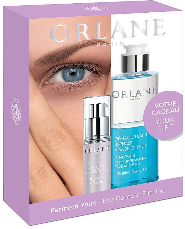 Set - Orlane Radiance Lift Firming Eye Contour Set (eye/cr/15ml + m/remover/100ml) — Bild N1