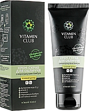 Düfte, Parfümerie und Kosmetik Peeling-Creme für das Gesicht mit Mikrogranulat aus Bambus - VitaminClub