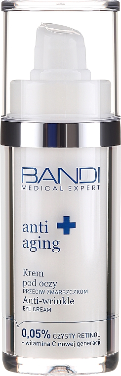 Anti-Aging und Anti-Falten Augencreme mit Retinol und Vitamin C - Bandi Medical Expert Anti Aging Anti-Wrinkle Eye Cream — Bild N2