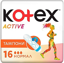 Düfte, Parfümerie und Kosmetik Tampons Normal 16 St. - Kotex Active