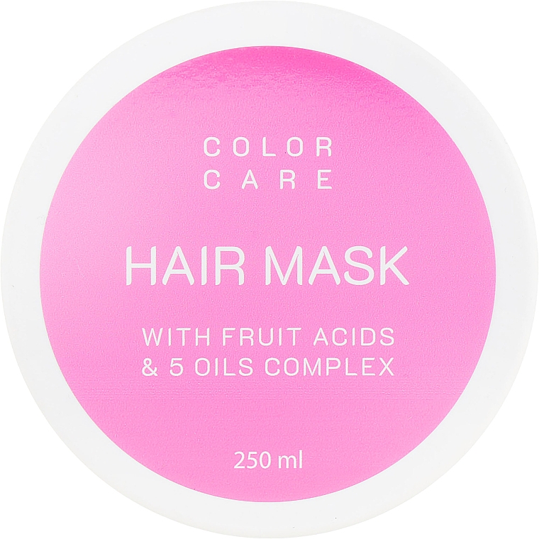 Maske für gefärbtes Haar - Looky Look Color Care Hair Mask With Fruit Acids & 5 Oils Complex — Bild N1