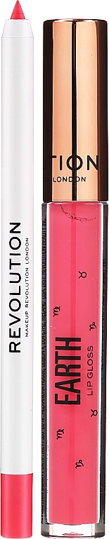 Lippenset (Lipgloss 3ml + Lippenkonturenstift 1g) - Makeup Revolution Fantasy Lip Kit — Bild N1