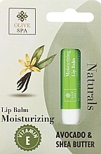 Lippenbalsam mit Avocado- und Bambusöl - Olive Spa Naturals Moisturizing Lip Balm — Bild N1