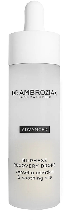 Revitalisierendes Gesichtsserum - Dr Ambroziak Laboratorium Bi-Phase Recovery Drops  — Bild N1