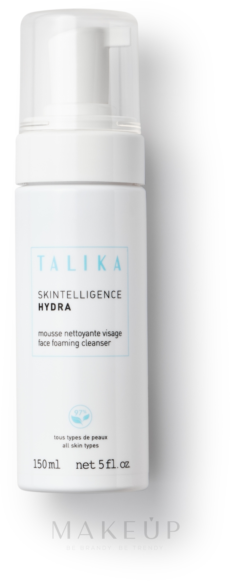 Feuchtigkeitsspendender Gesichtsreinigungsschaum - Talika Skintelligence Hydra Face Foaming Cleanser — Bild 150 ml