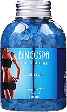 Düfte, Parfümerie und Kosmetik Badesalz mit Coenzym Q10 und grünem Tee - BingoSpa Slim&Strong Bath Salt