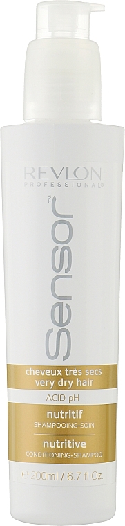 Pflegendes Shampoo und Conditioner für sehr trockenes Haar - Revlon Professional Sensor Shampoo Nutritive — Foto N1