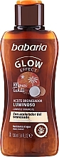 Düfte, Parfümerie und Kosmetik Bräunungsgelöl - Babaria Glow Effect Monoi Tahili Tanning Oil