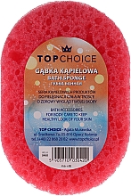 Düfte, Parfümerie und Kosmetik Badeschwamm rot 30420 oval - Top Choice