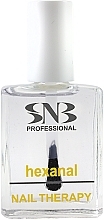 Nagelhärter mit Hexan - SNB Professional Hexanal Nail Therapy  — Bild N1