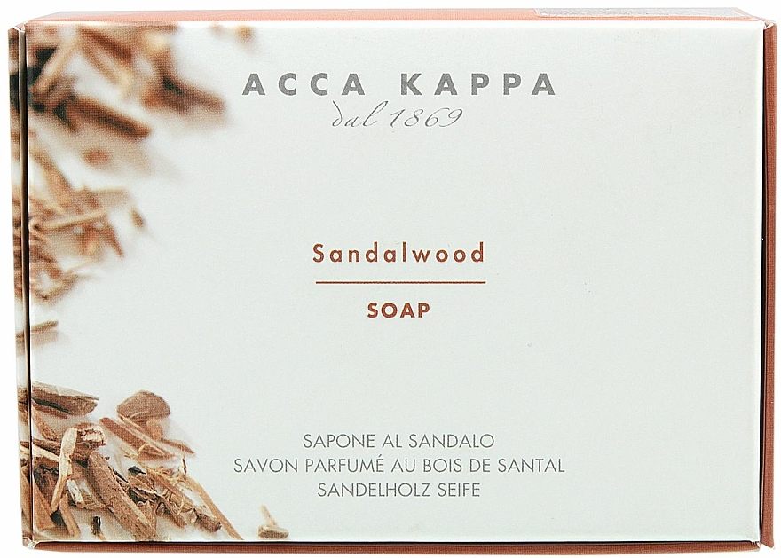 Parfümierte Körperseife mit Sandelholz - Acca Kappa Sandalwood