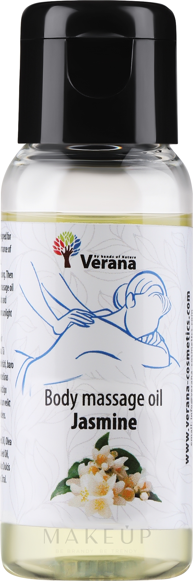 Massageöl für den Körper Jasmine Flower - Verana Body Massage Oil — Bild 30 ml