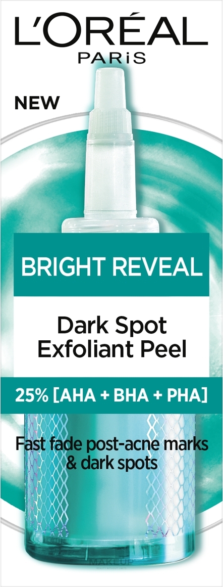 Säurepeeling für das Gesicht - LOreal Paris Bright Reveal Dark Spot Exfoliant Peel  — Bild 25 ml