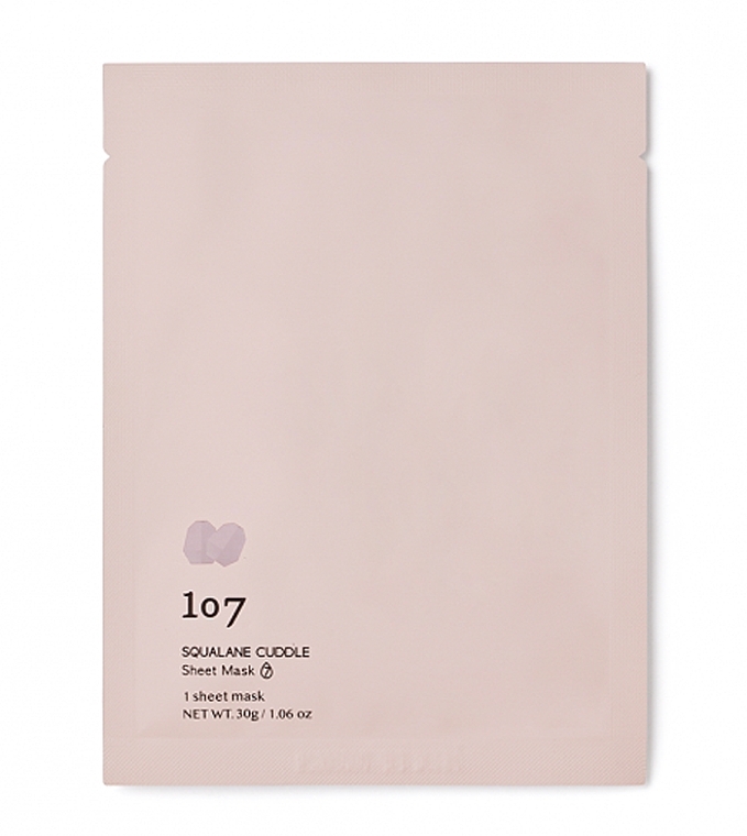 Tuchmaske - 107 Beauty Squalane Cuddle Sheet Mask  — Bild N1