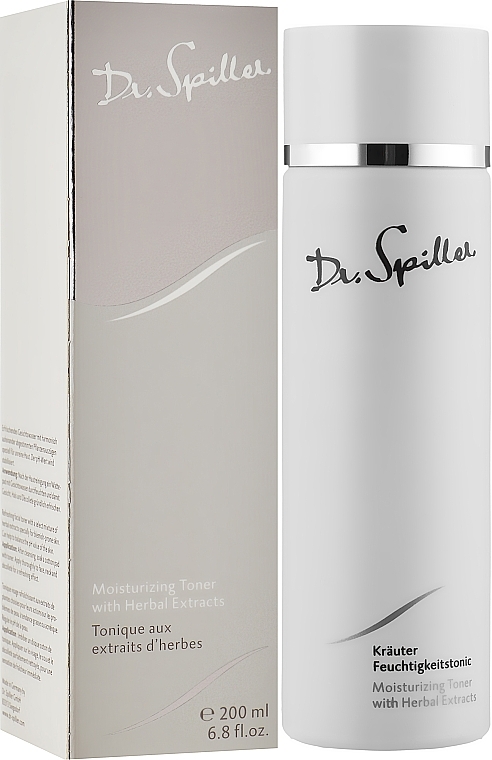 Feuchtigkeitsspendendes Gesichtstonikum mit Kräuterextrakten - Dr. Spiller Moisturizing Toner With Herbal Extracts — Bild N2