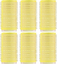 Klettwickler 70799 6 St. 32 mm gelb - Deni Carte — Bild N1