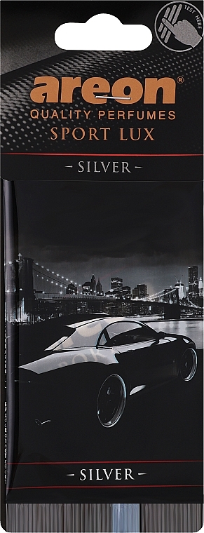 Auto-Lufterfrischer silber - Areon Sport Lux Silver — Bild N1