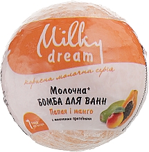 Badebombe Papaya und Mango - Milky Dream — Bild N2