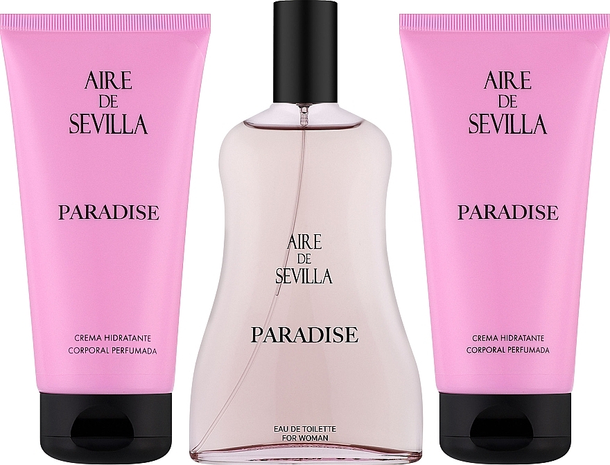 Instituto Espanol Aire de Sevilla Paradise - Duftset (Eau de Toilette 150ml + Körpercreme 100ml + Duschgel 100ml) — Bild N2