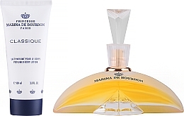 Düfte, Parfümerie und Kosmetik Marina de Bourbon Classique - Duftset (Eau de Parfum 100ml + Körperlotion 100ml + Kosmetiktasche) 