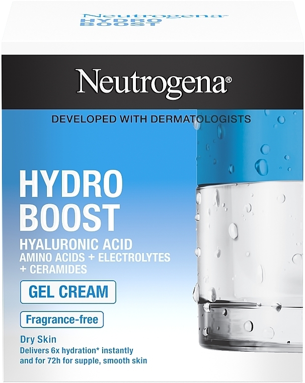 Regenerierendes Gelcreme für die Nacht - Neutrogena Hydro Boost Gel Cream Moisturiser — Bild N3