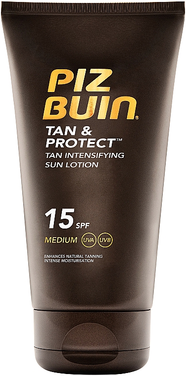 Körperlotion - Piz Buin Tan & Protect Tan Intensifying Lotion SPF15 — Bild N1