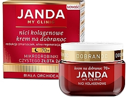 Düfte, Parfümerie und Kosmetik Kollagen-Nachtcreme für das Gesicht 70+ - Janda My Clinic Collagen Threads Night Cream 
