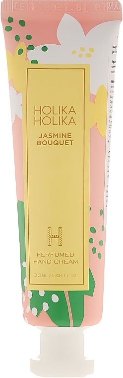 Parfümierte Handcreme mit Jasmin - Holika Holika Jasmine Bouquet Perfumed Hand Cream — Bild N1