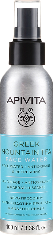 Erfrischendes Gesichtswasser mit griechischem Gebirgstee - Apivita Greek Mountain Tea Face Water
