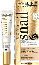 Düfte, Parfümerie und Kosmetik Augenkonturcreme - Eveline Cosmetics Royal Snail 30+/40+