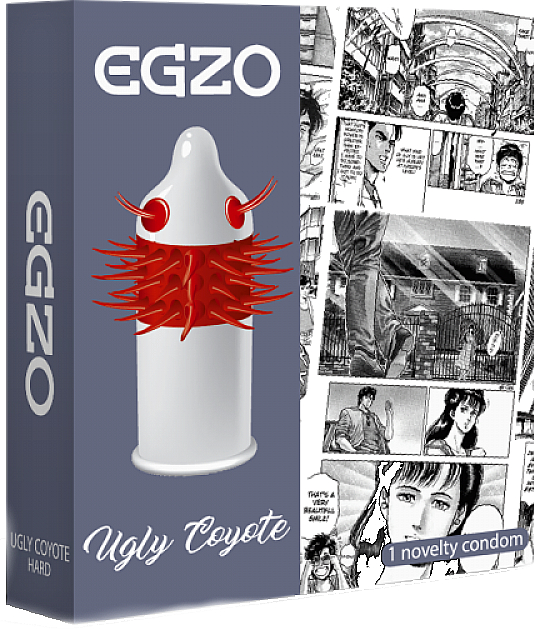 Kondom mit Stacheln Ugly Coyote - Egzo — Bild N1
