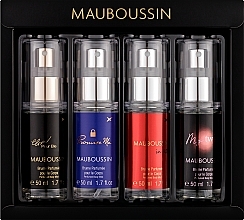 Düfte, Parfümerie und Kosmetik Mauboussin Mauboussin Collection Set - Körperpflegeset (Körperspray 4x50ml)