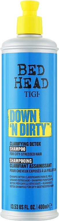 Shampoo für strapaziertes Haar - Tigi Bed Head Down 'N Dirty Shampoo — Bild N1