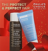 Set - Paula's Choice The Protect + Perfect Pair (Gesichtspeeling/30 ml + Gesichtscreme/15 ml) — Bild N1