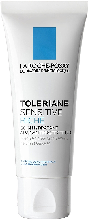 Reichhaltige, prebiotische und schützende Gesichtscreme - La Roche-Posay Toleriane Sensitive Riche