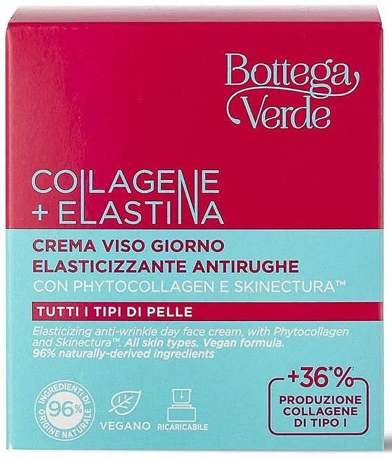 Tagesgesichtscreme - Bottega Verde Collagen + Elastine Day Face Cream — Bild N2