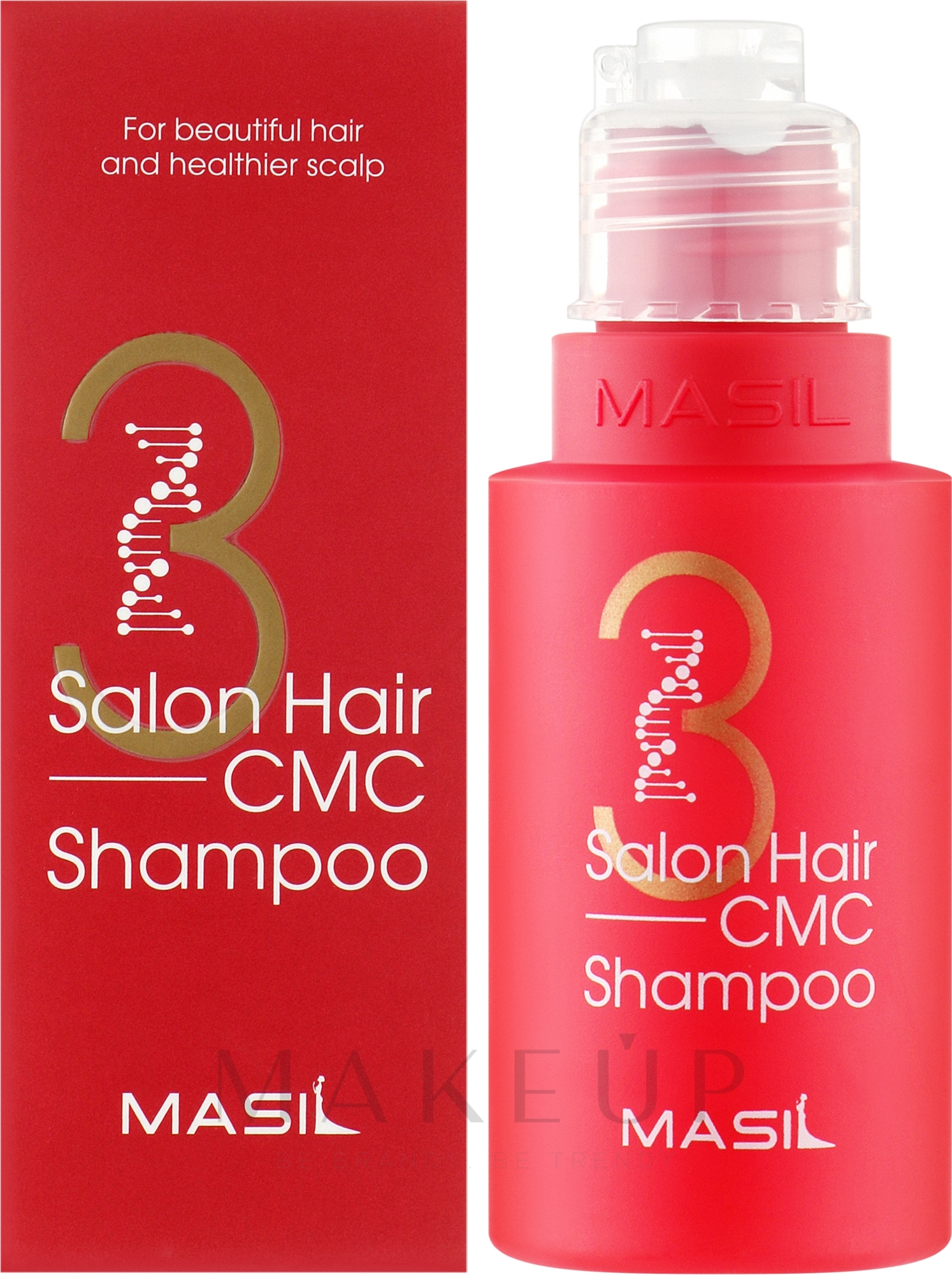 Shampoo mit Aminosäuren - Masil 3 Salon Hair CMC Shampoo — Bild 50 ml