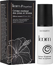 Augen- und Lippenkonturcreme - Bioearth Loom Creme Contour Yeux Et Levres  — Bild N2