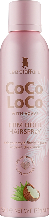 Fixierendes Haarspray - Lee Stafford Coco Loco With Agave Coconut Hairspray — Bild N1