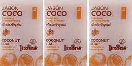 Set - Lixon Coconut Soap Dry Skin — Bild N1